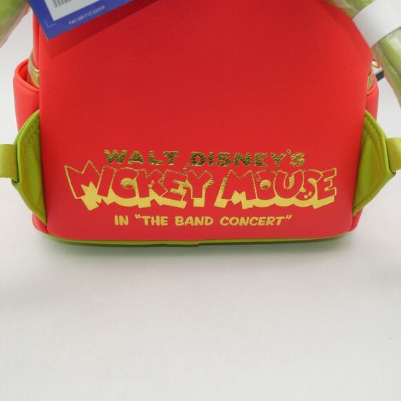 NEW Disney X Loungefly Mickey Mouse The Band Concert Mini Backpack  100 Decades - Picture 7 of 12